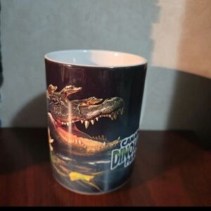 Crocodile Park Black Mug